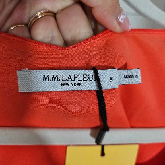 ⚡️SALE! M.M. LaFleur Jillian Dress Eco Heavy Soft Wave NWT - Picture 6 of 8